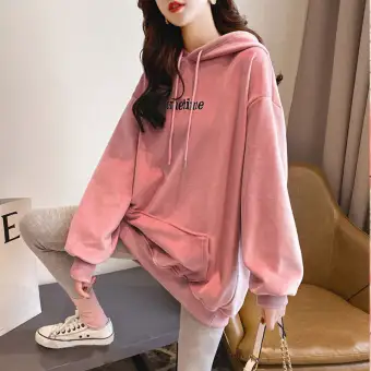 korean style casual women's hoodie