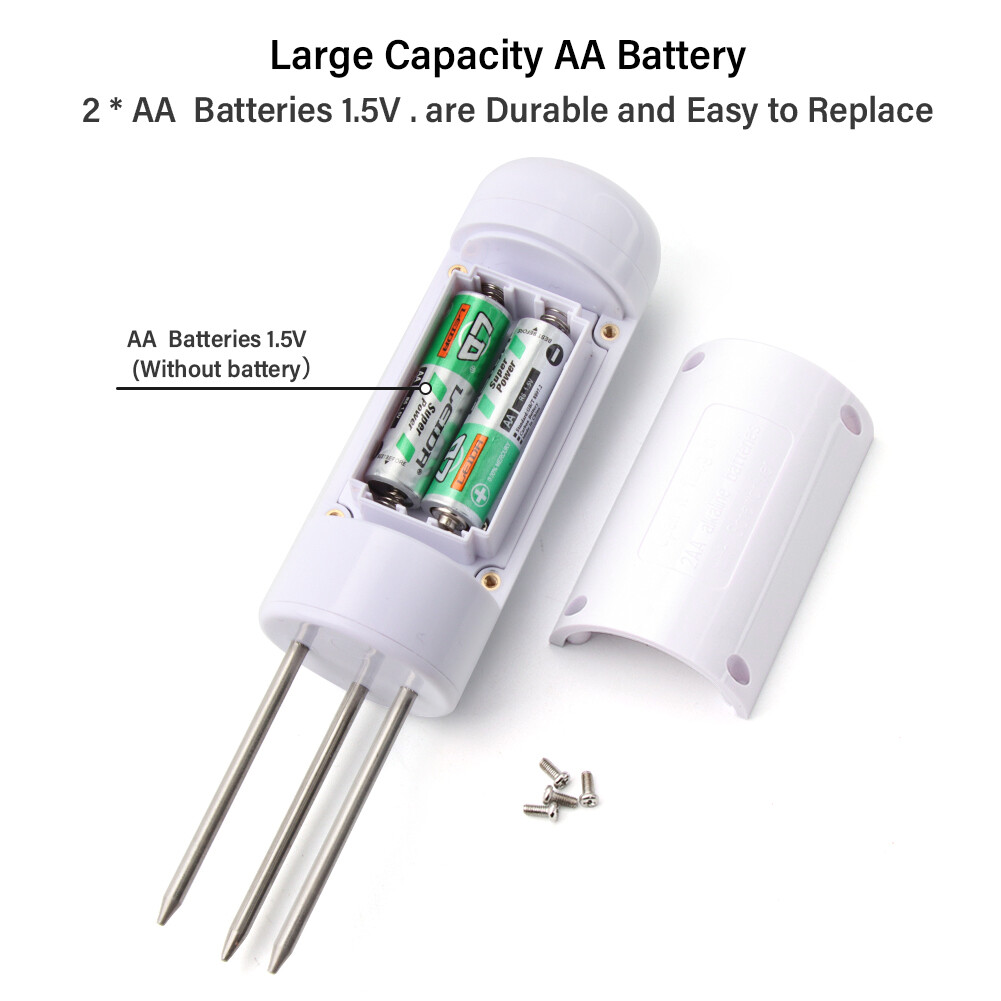 RCYAGO Máy Dò Độ Ẩm Nhiệt Độ Đất Thông Minh WiFi Tuya Cảm Biến Đất Thực Vật Không Dây Máy Theo Dõi Độ Ẩm Đất Cho Nhà Kính Cây Trồng