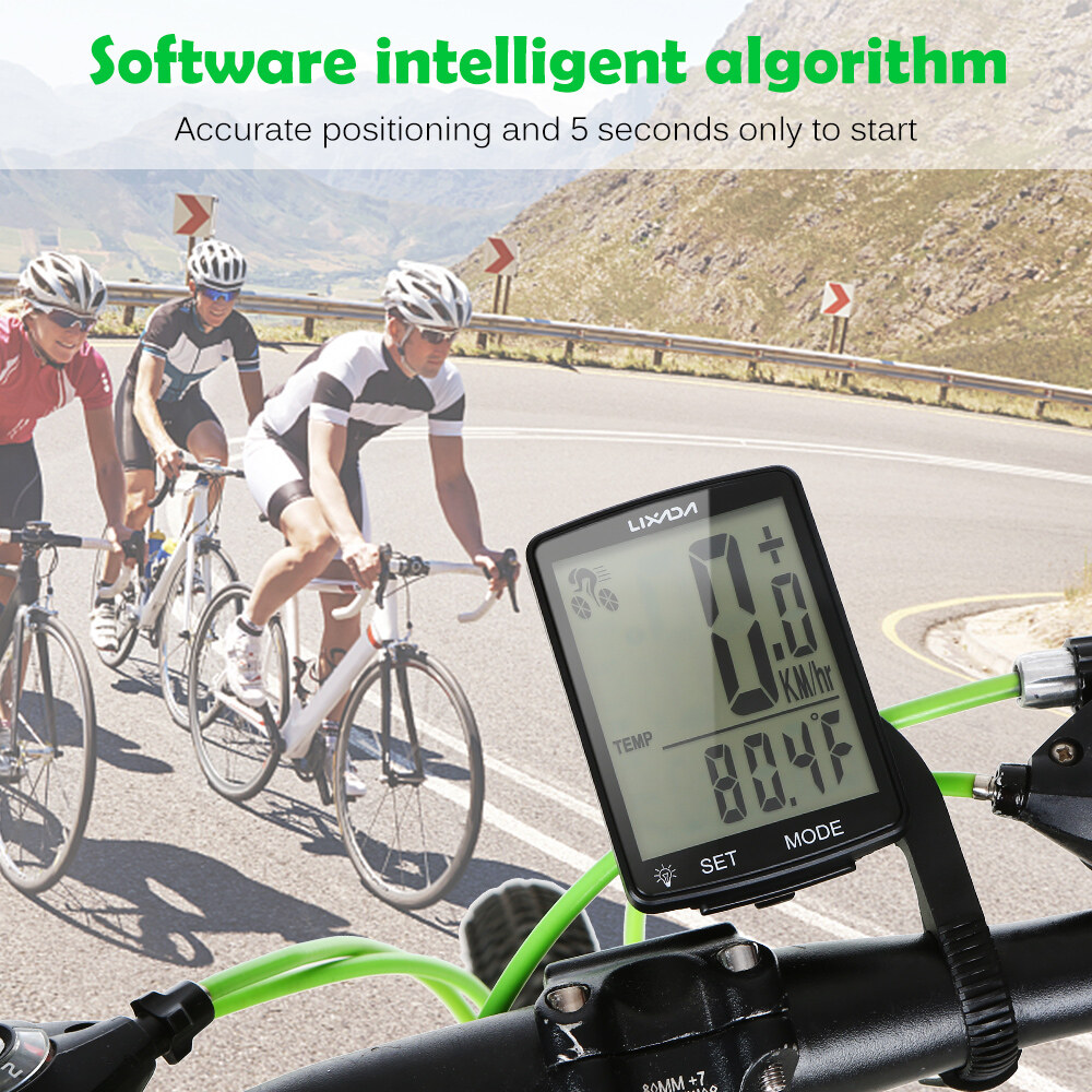 Topp Cycling Không Dây Máy Tính Xe Đạp Đa Chức Năng Màn Hình LCD Đồng Hồ Xe Đạp Leo Núi Đồng Hồ Đo Tốc Độ Xe Đạp Đo Dặm IPX6 Đạp Xe Không Thấm Nước Đo Nhiệt Độ Đồng Hồ Bấm Giờ Phụ Kiện Đi Xe Đạp