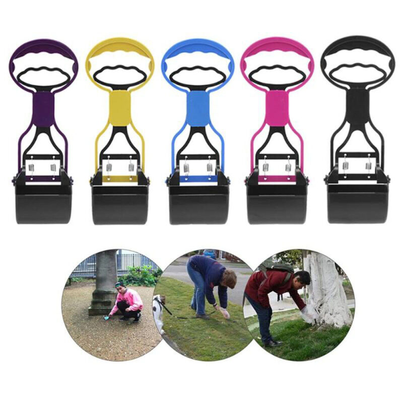 Thiết Kế Sáng Tạo Cung Cấp Mèo Ngoài Trời Cung Cấp Chó Pet Pooper Scooper Công Cụ Làm Sạch Nhặt Chất Thải Picker