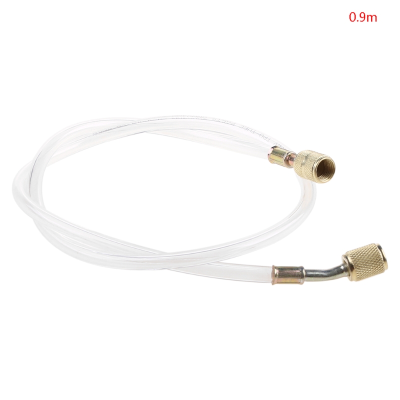 R22 R410 Air Conditioning Fluoride Tube High Pressure Freon Pipe Refrigerator Liquid Adding Fluorine Hose for 0.9m Metric and English