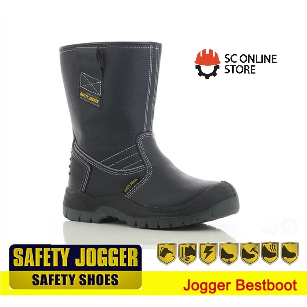 ☎SAFETY JOGGER BESTBOOT SAFETY SHOES (SIRIM APPROVED) HIGH CUT Lazada