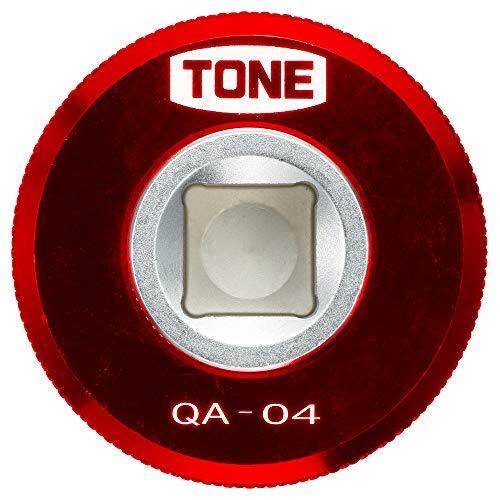TONE Quick Adapter L-QA-04R Drive 12.7mm (1/2) Red