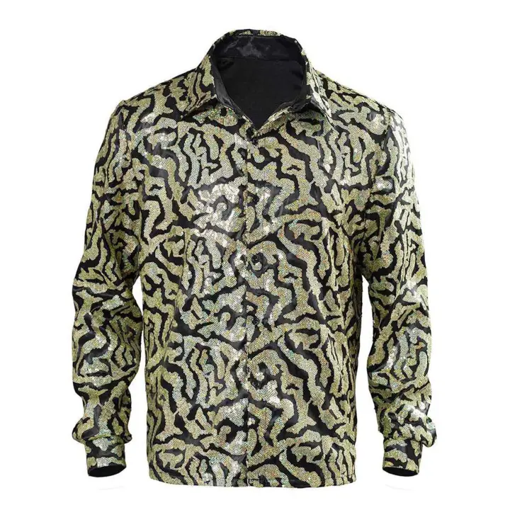 mens formal printed shirts