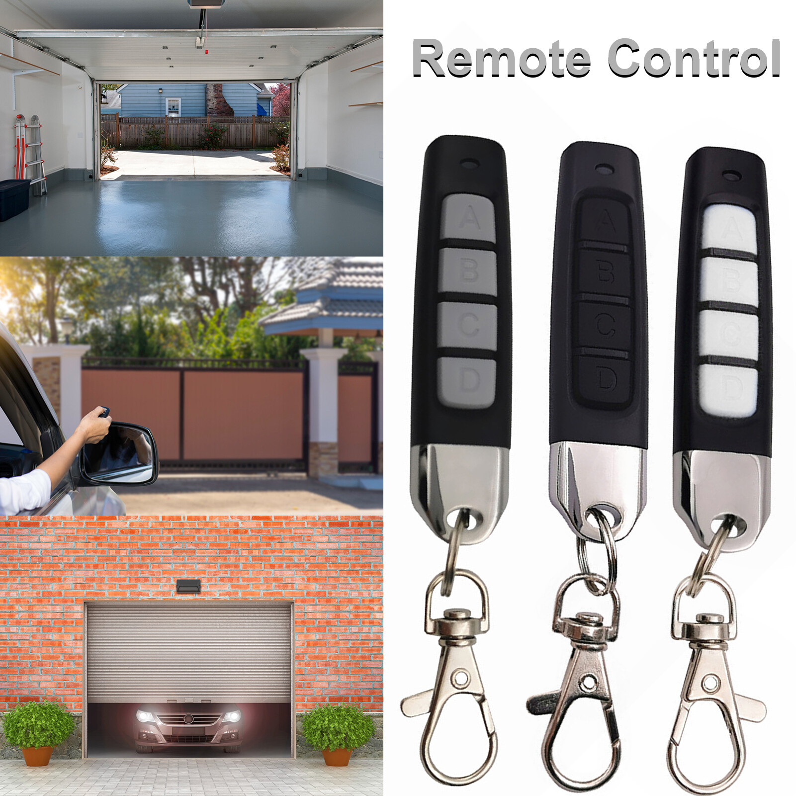 mandari Remote Control Universal 4 Channels 433MHz Clone Cloning Code Wireless Duplicator Door Opener for Car Alarm High-quality Remote Control