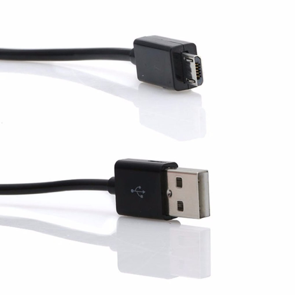 3M Micro USB Cable Black/White Charging Cord For Playstation 4 Game Controller