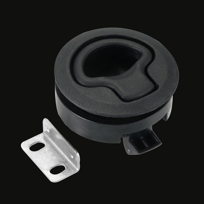 2  Round Locking Flush Pull Latch lacement Plastic For RV Marine Boat Southco