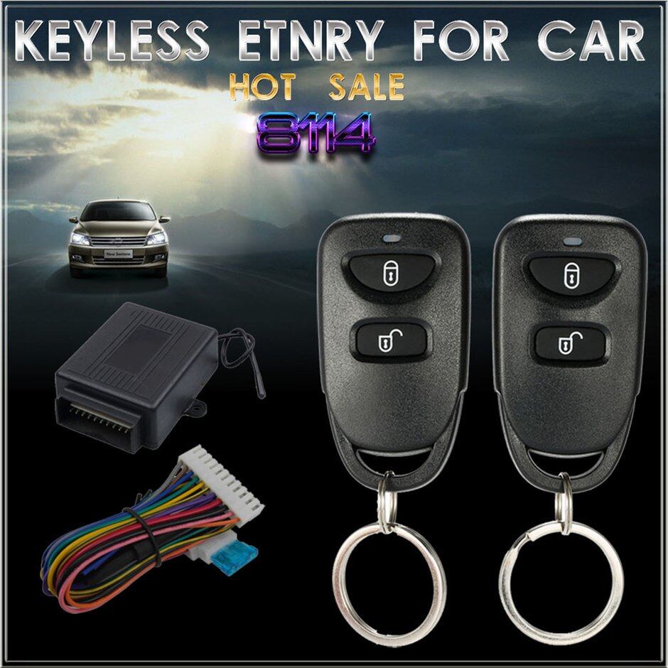 ELEC M602-8114 Remote Control Central Locking Kit Car Door Keyless Entry System