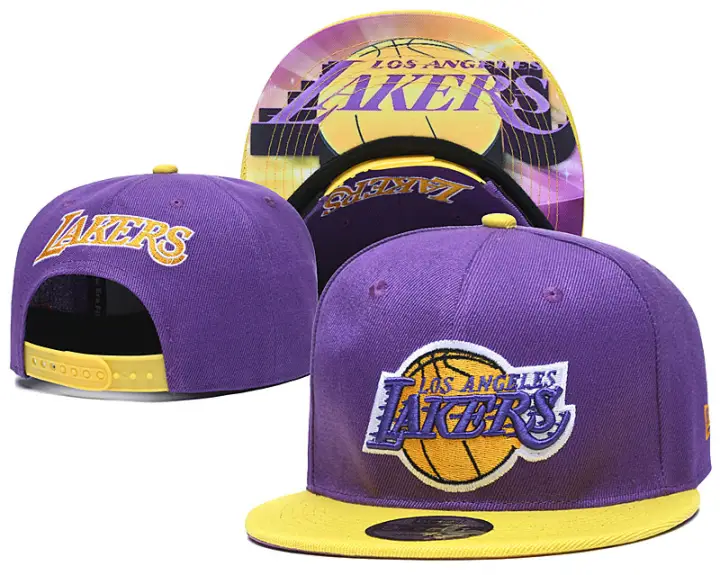 lakers ball cap