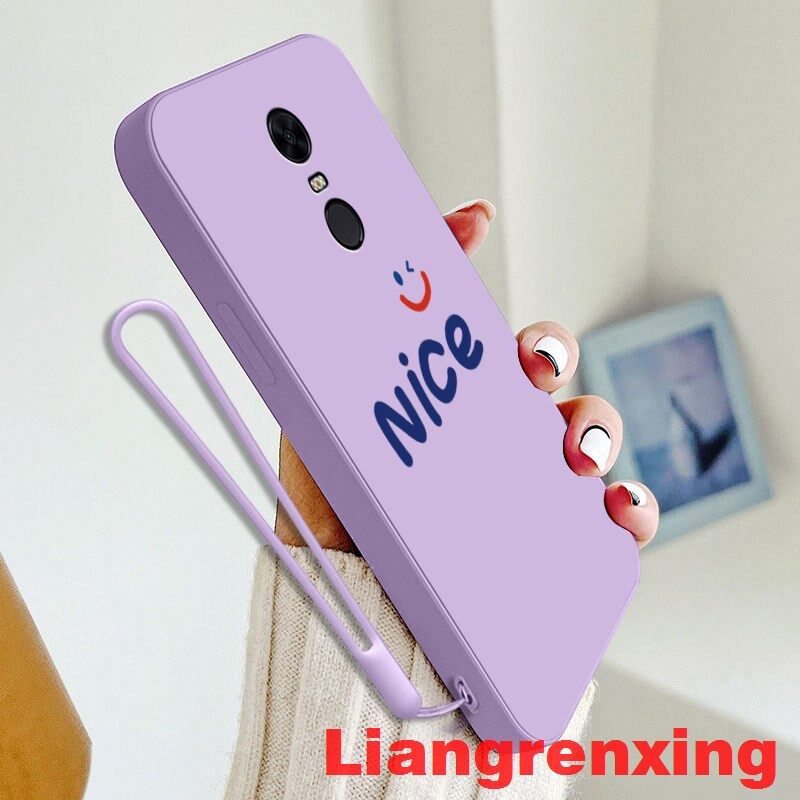 Casing redmi 5 plus phone case Softcase Liquid Silicone Protector Smooth shockproof Bumper Cover new design YTNC01