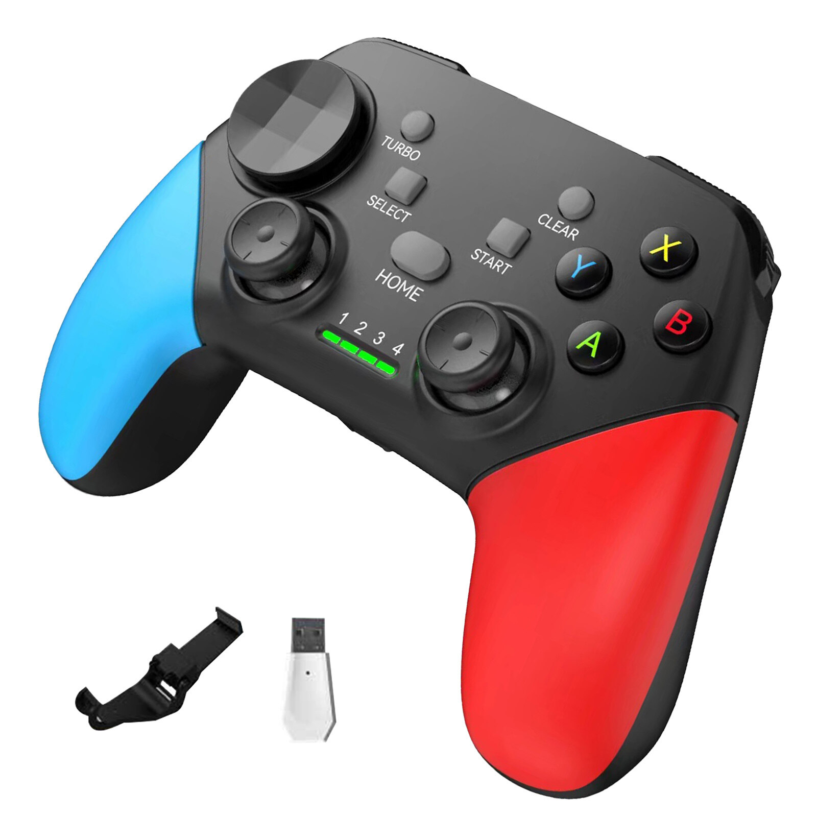 Bluetooth-compatible Wireless 2.4g Gamepad Joystick Controller Compatible For Switch Mobile Computer Steam Eating-chicken Pubg Tv