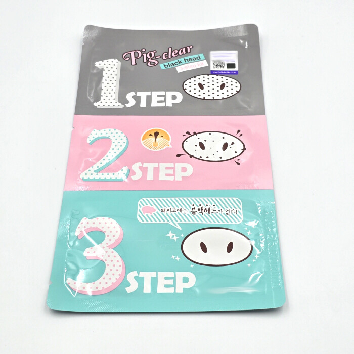 [Holika Holika] Lợn-mũi đen trong suốt đầu 3 bước Kit 1ea/4EA