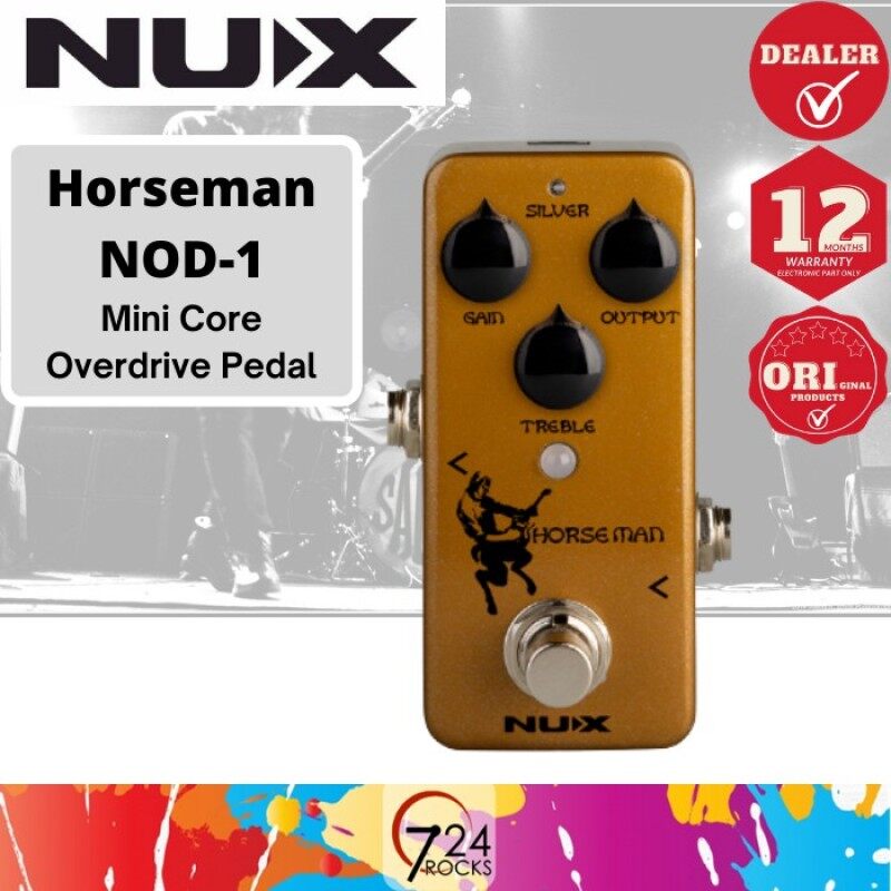 724 ROCKS NUX NOD-1 Horseman Overdrive Guitar Effect Pedal ( NOD1 ) Malaysia