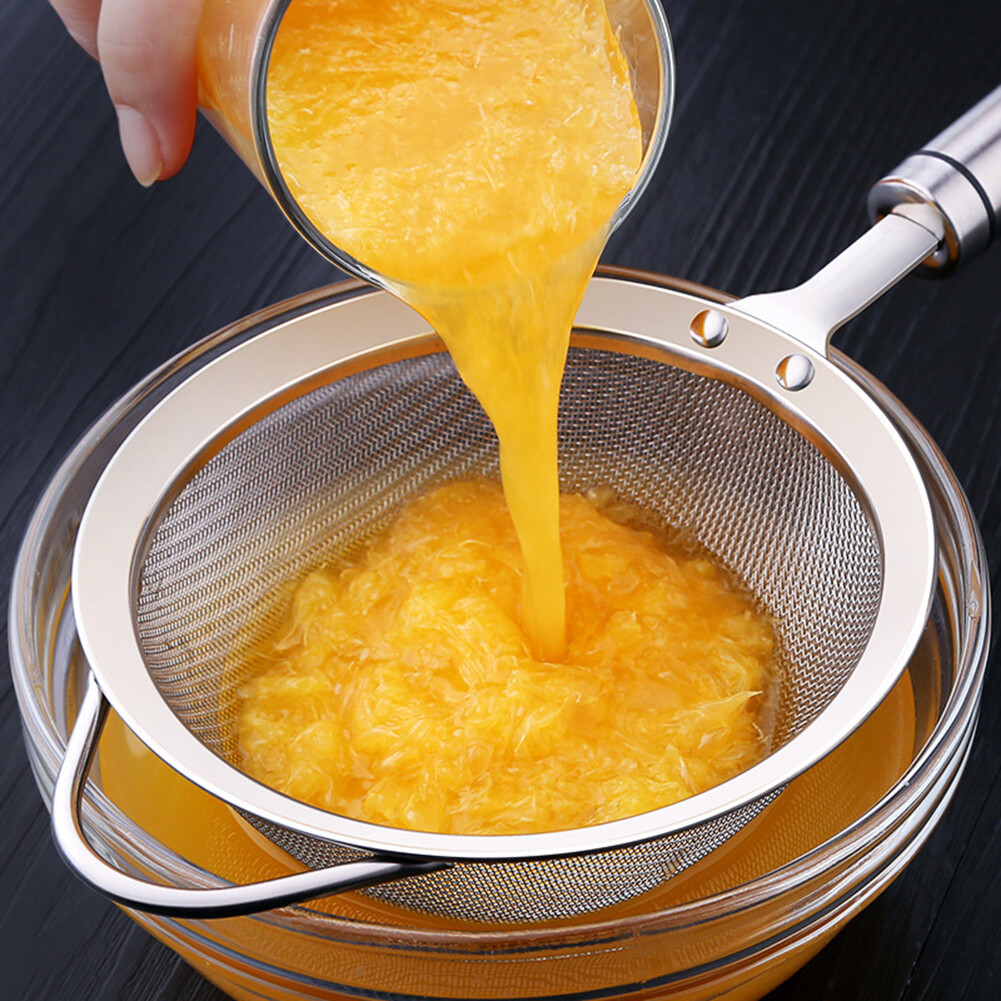 Rây Lọc Inox, Bộ Lọc Súp Sữa Đậu Nành Nước Ép Cán Dài Tool304 Rây Lọc Lớn Bằng Thép Không Gỉ Rây Lọc Nước Trái Cây Dụng Cụ Lọc Sữa Đậu Nành Nhỏ Cho Nhà Bếp Dụng Cụ Nhà Bếp