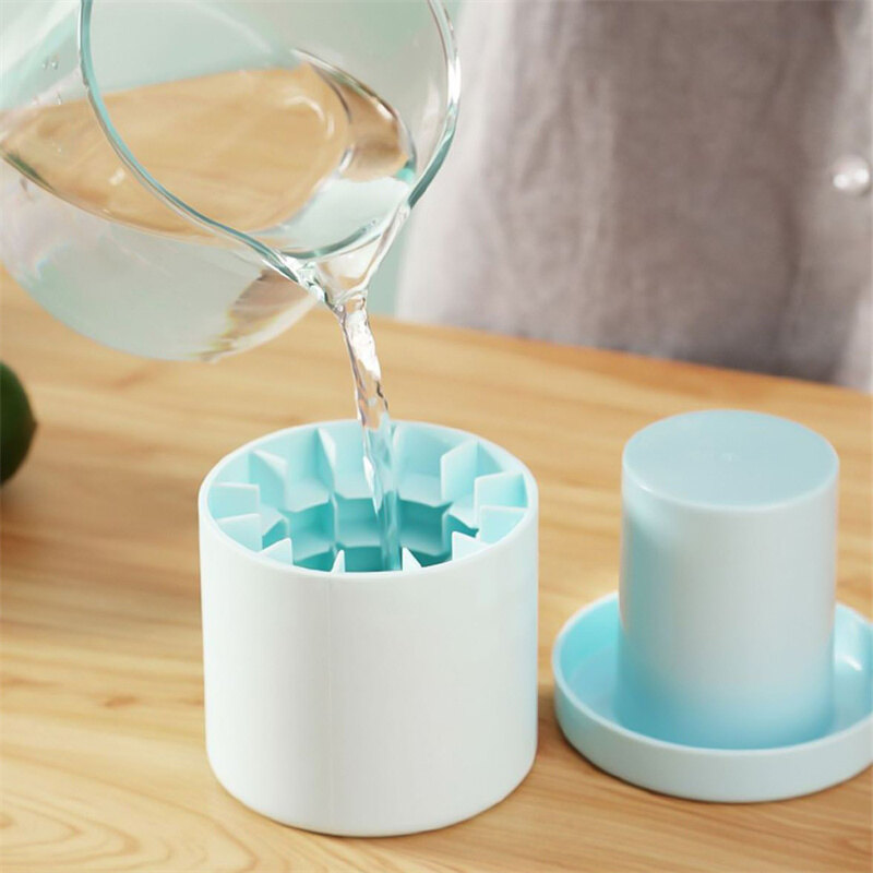 Silicone Băng xi lanh 60 Khay Đá Khuôn Sáng Tạo Máy Làm Đá nhà nhỏ mùa hè đá viên làm phụ kiện