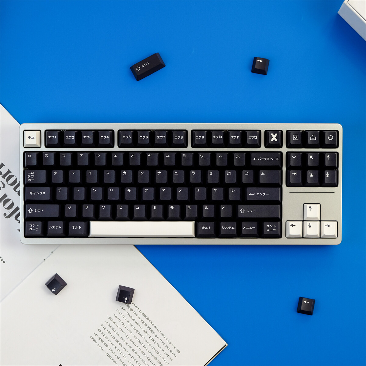 GMK Katakana Keycap 129 Keys Cherry Profile PBT FiveSided Sublimation