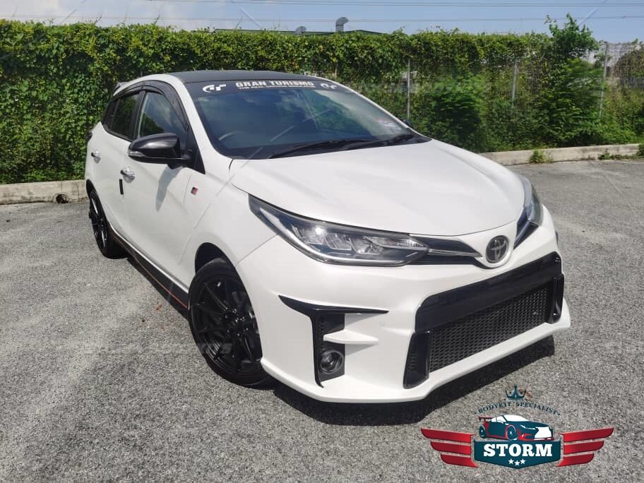 Toyota Yaris / Vios 2019 2021 Front Bumper 𝐍𝐎 𝐏𝐀𝐈𝐍𝐓 FRP Lazada