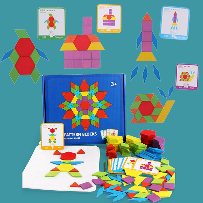 montessori wooden puzzles