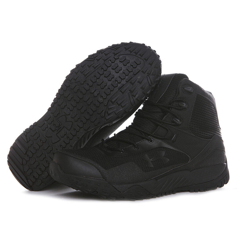 Botas negras under armour hot sale