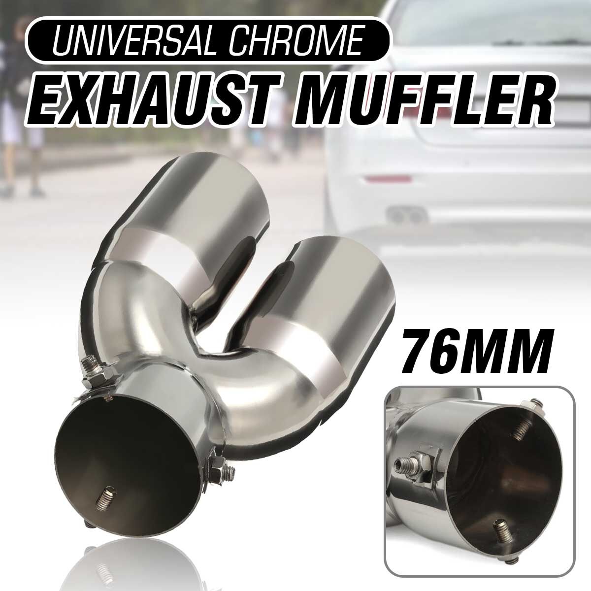 3 inch inlet outlet muffler