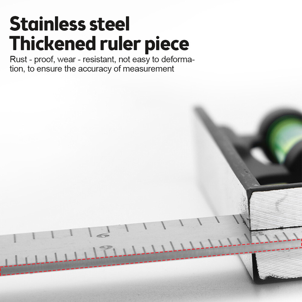 300mm 600mm Stainless Steel Framing Square Right Angle Ruler Thicken Try Square Ruler Tools for Carpenter Engineer