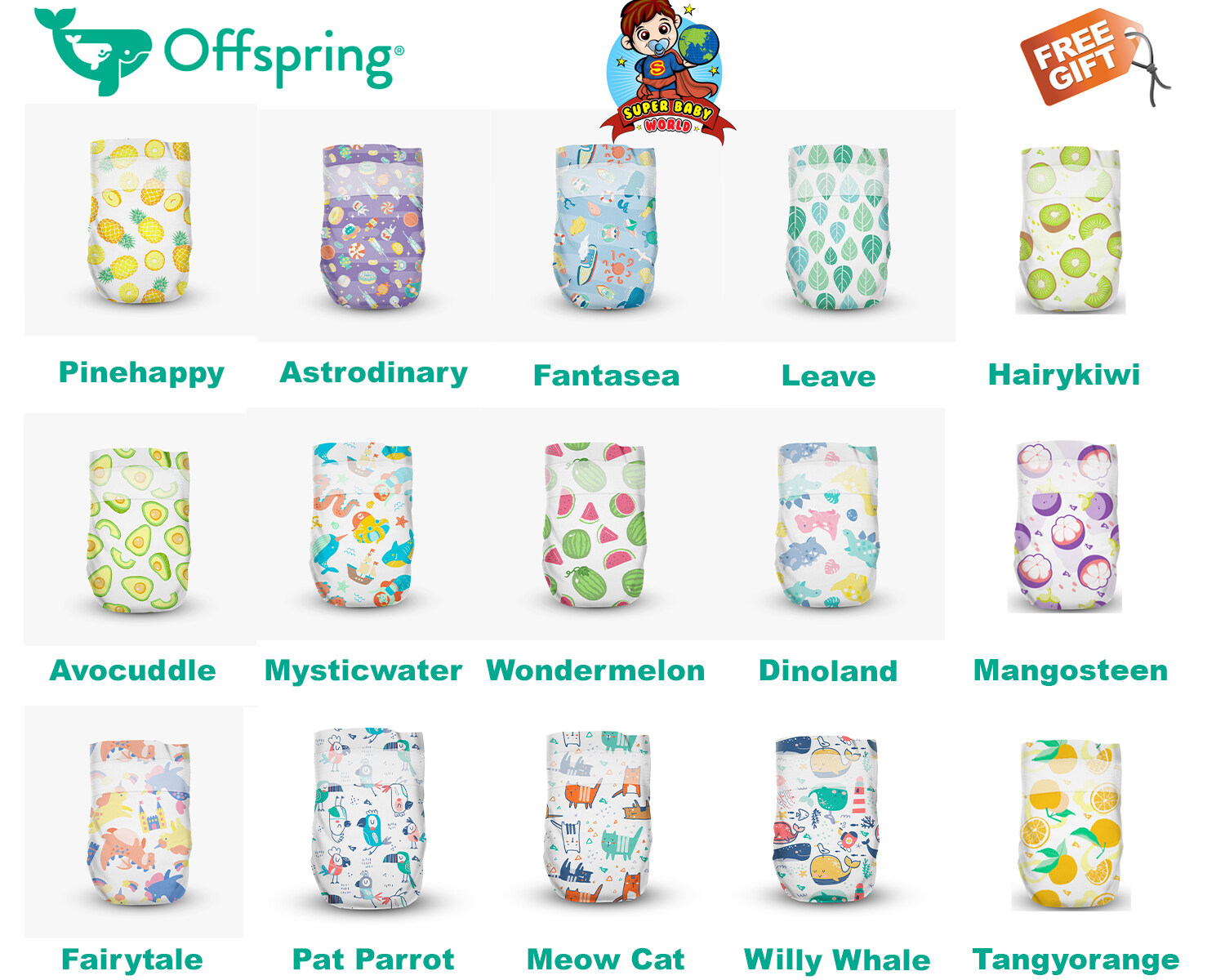 Pampers offspring best sale