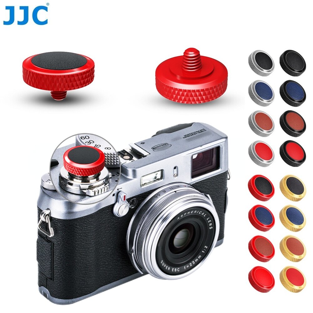 JJC mềm màn trập Camera nút nhả cho Fujifilm X-T5, X-T30II, X-E4, X-E2S, X-E3, X-PRO2, X-T2, X-T10, XT20, x100, X100S, X100T, X100F, X10, X20, X30, cho Leica Q3, M10, M9, M8, M7, M-E, M-P cho Sony RX10 Series, M2 cho Olympus OM-1