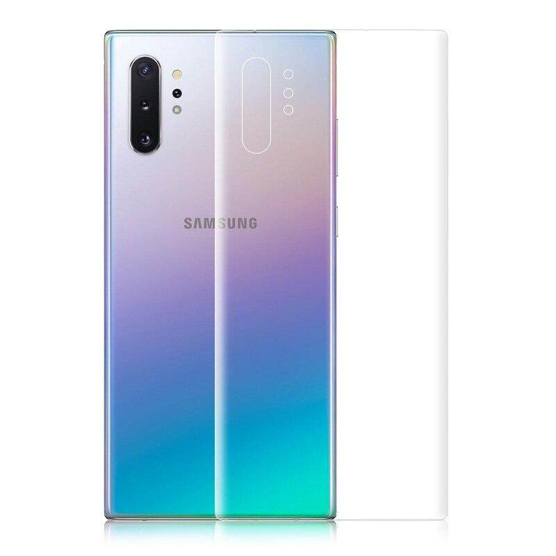 Hydrogel Film For Samsung Galaxy Note 10 Plus Screen Protector Film For Samsung Note 9 8 10 Plus Samsung M10 Front & Back & Camera Lens Glass