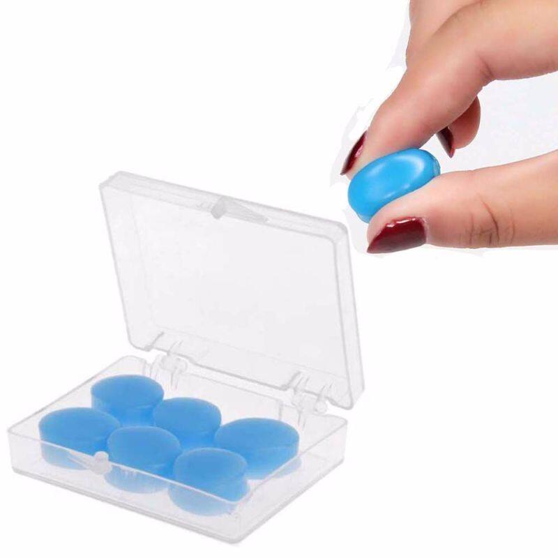 YANGS Protective Ear Work Study Soundproof Swimming Water Sports Supplies Slpeeping Aid Soft Silicone Ear Protector Earbud Ear Plugs Earmuffs