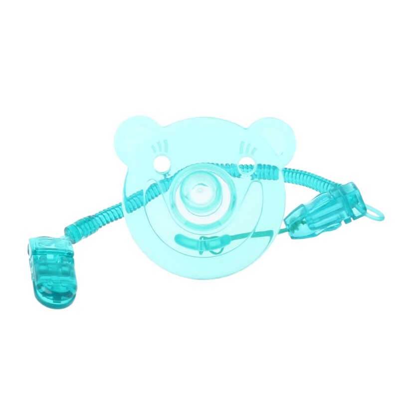 Food Grade Silicone Baby Pacifier Dummy Accessories Teethers With Pacifier Chain Gift