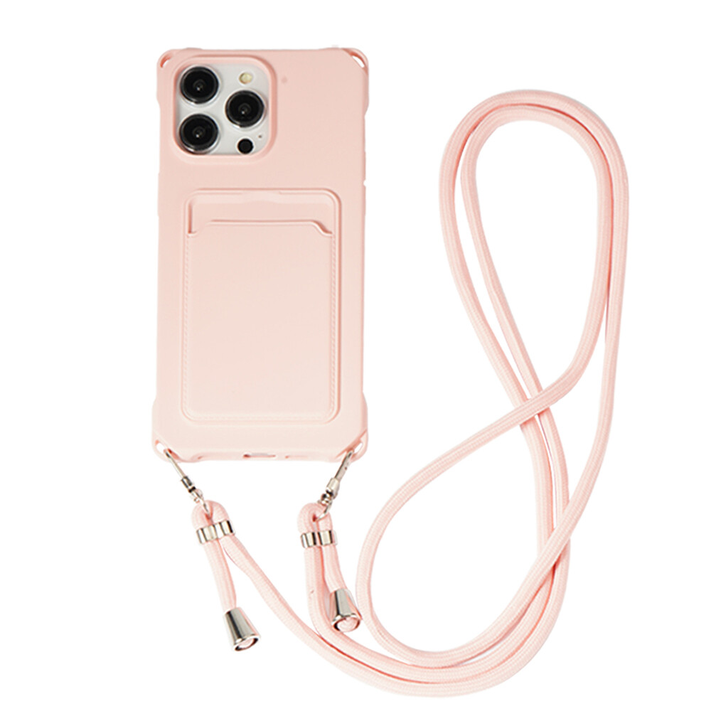 Ốp Điện Thoại Silicon Dây Đeo Cổ Cho iPhone, Ốp Lưng Kim Cương Lấp Lánh Cho iPhone 6 7 8 Plus SE 2020 iPhone XR XS MAX Iphone 11 Pro Max