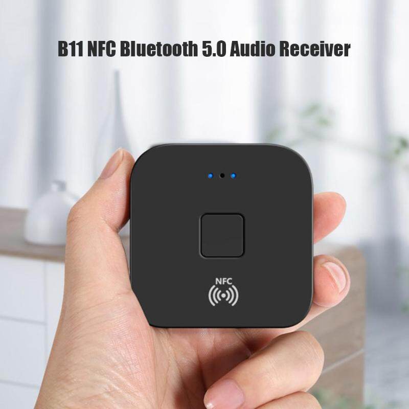 Bộ Thu Nhạc B11 NFC Bluetooth 5.0, Loa Adapter Bộ Chuyển Đổi Cuộc Gọi Không Dây Rảnh Tay Âm Thanh Không Dây 2 Phát Nhạc Bằng Loa Đồng Thời Đối Với iPhone Android
