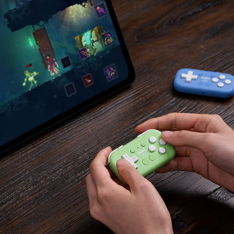 Ban đầu 8bitdo Micro Gamepad Bluetooth tương thích với chuyển đổi Android Raspberry Pi Bộ điều khiển không dây cho Bộ chuyển đổi Nintendo/chuyển đổi OLED/chuyển đổi Lite có dây USB Tay cầm chơi game