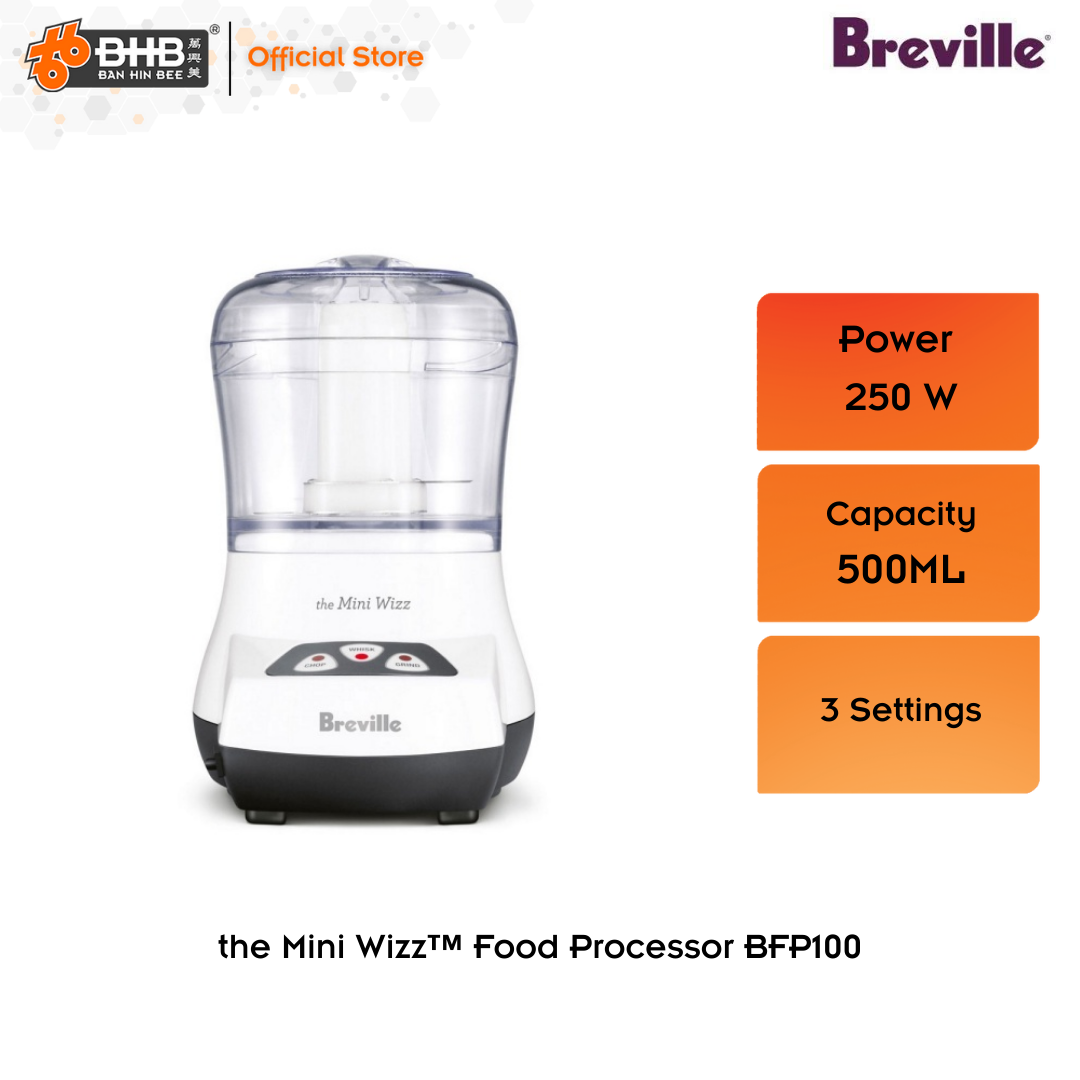 Food Processor 250Watt 3 Speeds 0.5L 