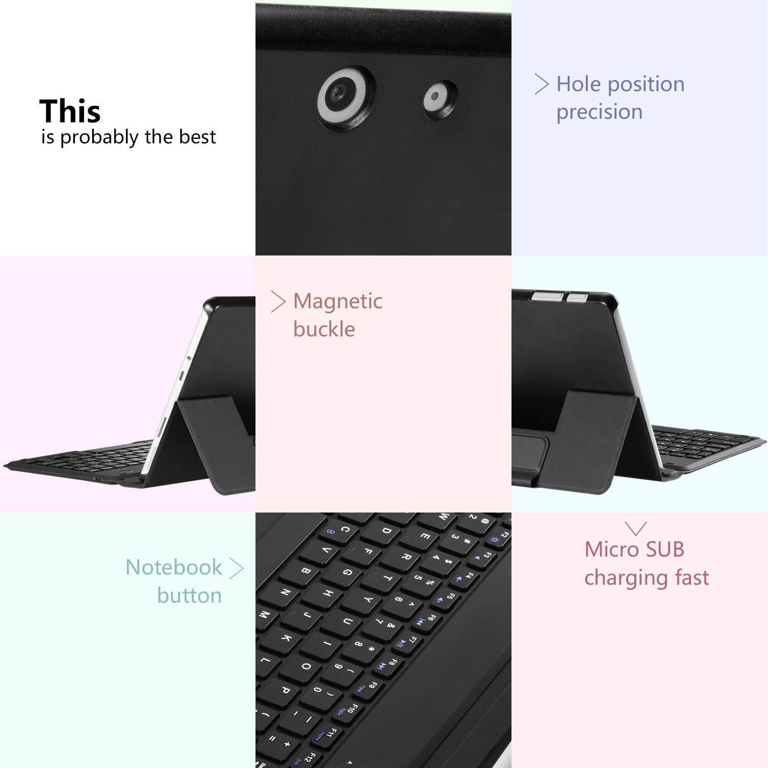 Bàn Phím Bluetooth Cho iPad Pro 12.9 2015/2017 Ốp Bàn Phím, Ốp Lưng Chống Va Đập Chịu Lực Nặng Bảo Vệ Chân Đế Thông Minh Không Dây Cho Apple iPad Pro 12.9 Inch 2015/2017 ,Ipad Pro 12.9 Thế Hệ Thứ 3 2018
