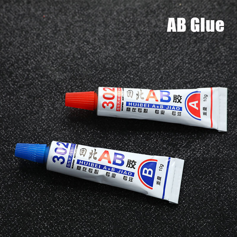 UNI 🔥Ready Stock AB Glue Strong Cyanoacrylate Liquid Epoxy Resin Leather Rubber Epoxy Glue Metal