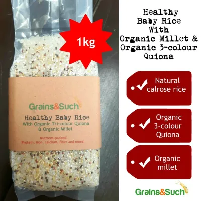 Healthy Baby Rice With Organic Tri-colour Quinoa And Organic Millet (Babies 9months+)