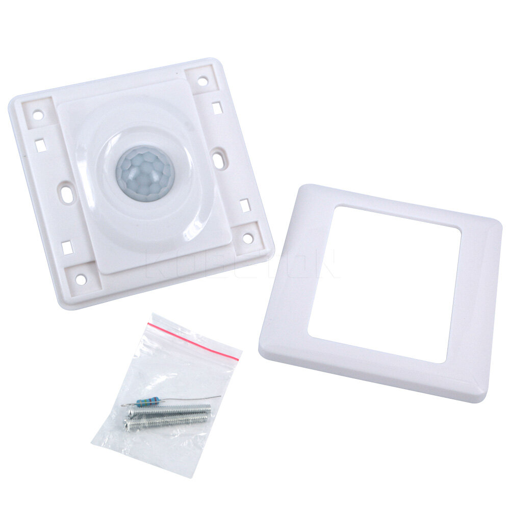 Kebidumei PIR Infrared Body Motion Sensor Auto Wall Mount Control Automatic Module Light On-Off Switch Induction Smart Delay Sensing Switch