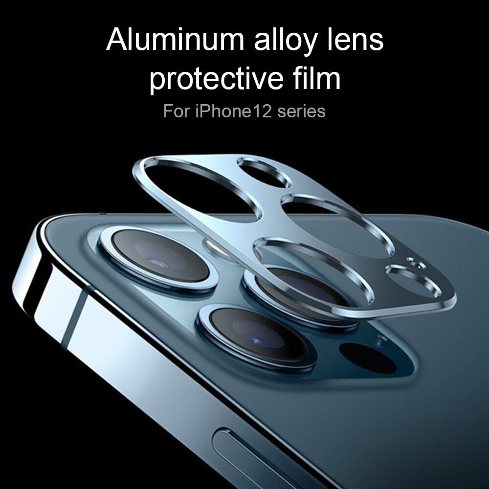 HOCE For iPhone 12 Pro Max 12 Mini Camera Lens Protective Frame For iPhone 12 Pro Metal Alloy Protector Phone Accessories