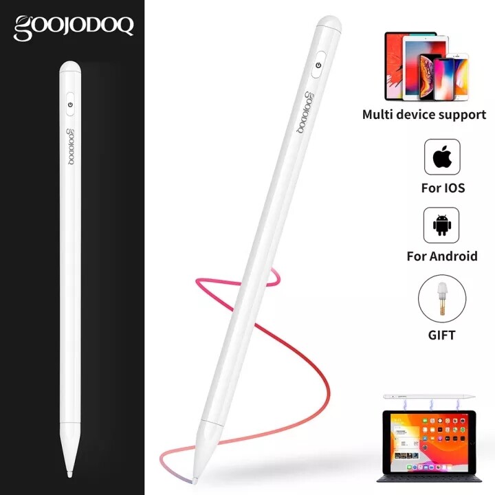 GOOJODOQ Phổ Stylus Pen Pencil Cho iPad Air/Air1 2 Cho iPad Mini 1 2 3 4 Cho IPad2-3-4-5 Tablet Cho IPhone Pen IOS