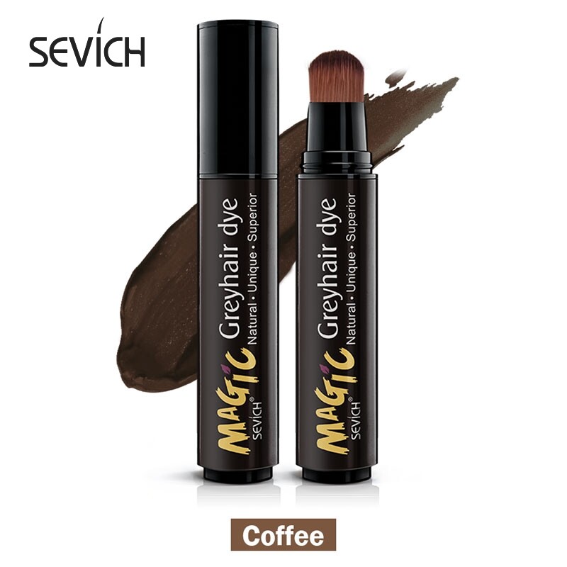 Bút Nhuộm Phủ Che Tóc Bạc SEVICH Đen Nâu Nhuộm Tóc