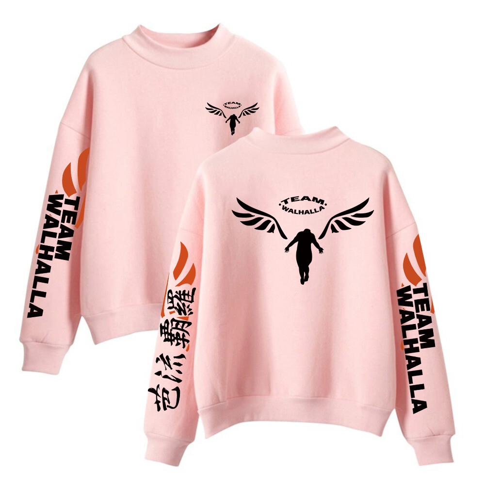 Japanese Anime Tokyo Revengers Hoodies Team Walhalla Cosplay Sweatshirt Casual Harajuku Manga Loog Sleeve Sportswear