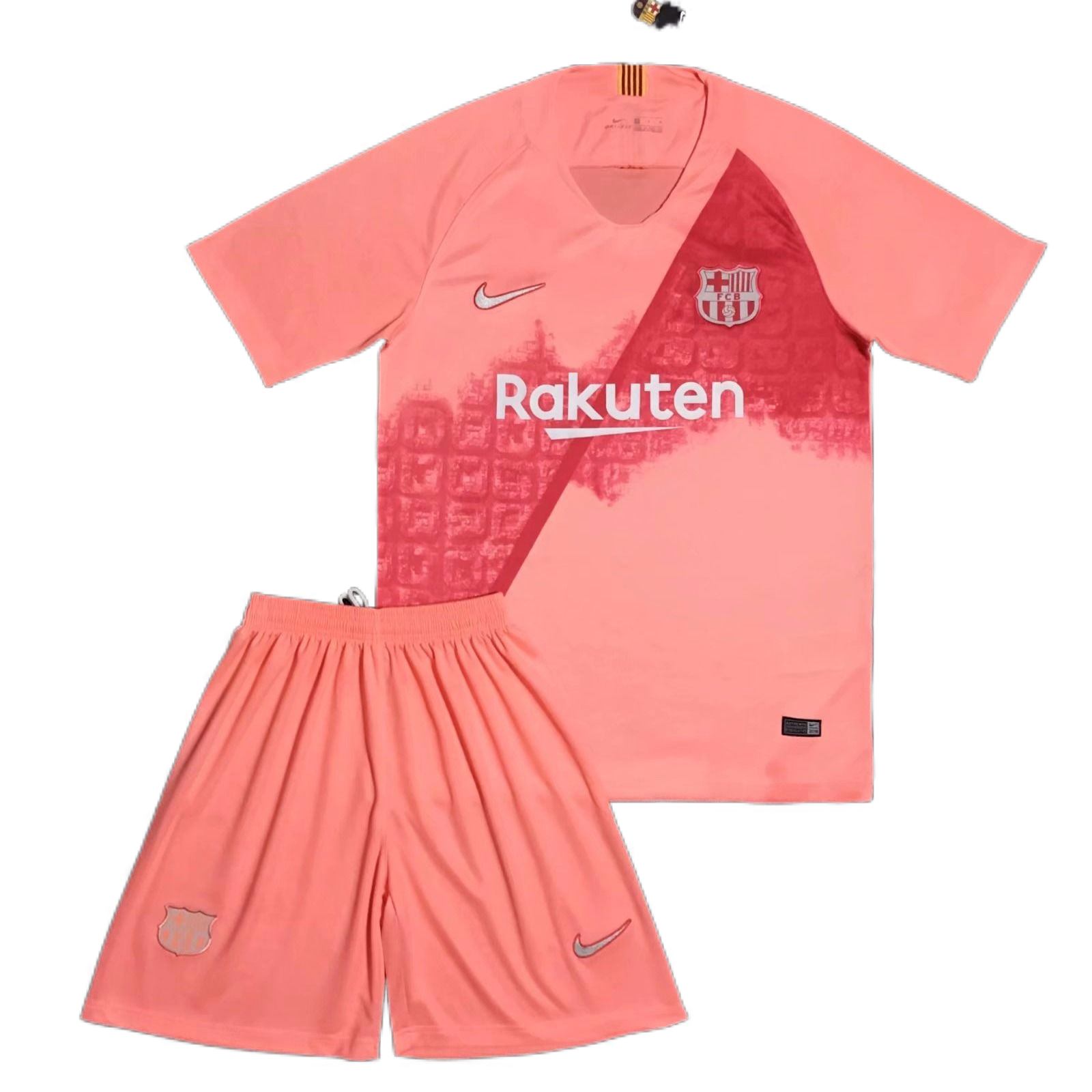 barcelona pink uniform