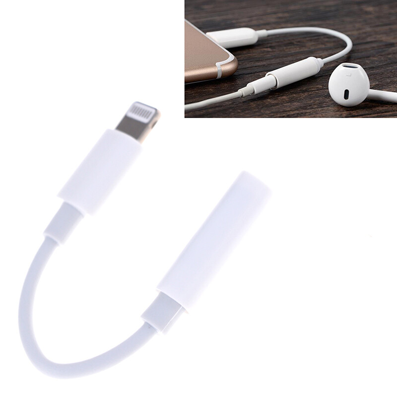 Lofty Cáp Kết Nối Chuyển Đổi Âm Thanh Giắc Tai Nghe Tai Nghe Màu Trắng Cho iPhone
