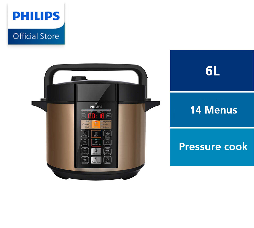 PHILIPS Electric Pressure Cooker HD2139 60 6.0L Auto Pressure