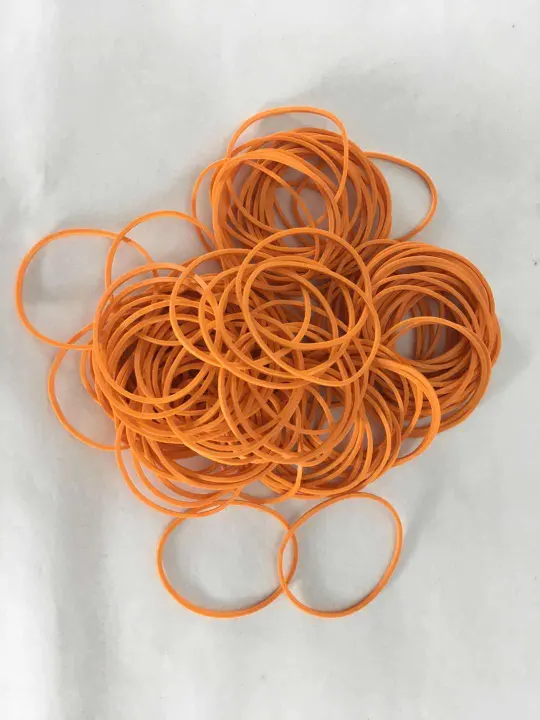 orange rubber bands