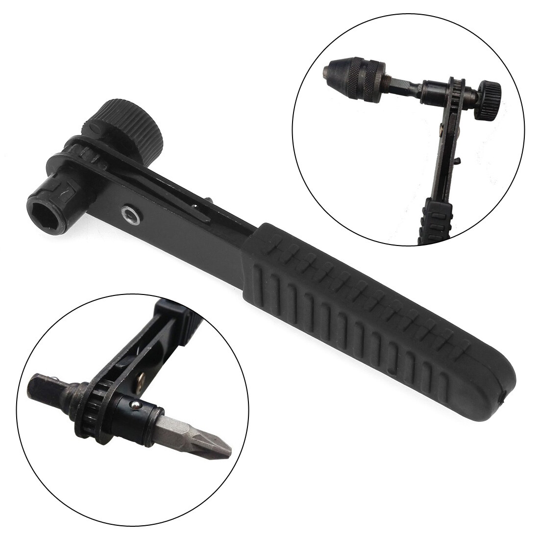 Chglmposs Rapid Ratchet Wrench Stainless Steel Dual Head Sockets Screwdriver