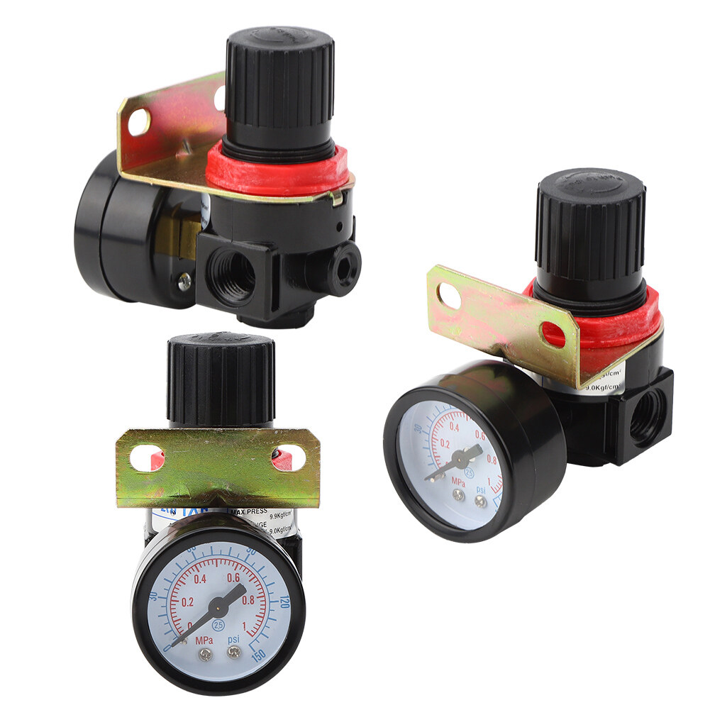AR2000 Air Source Filter Processor Pneumatic Regullation Pressure Regulator Air‑Vent Valve