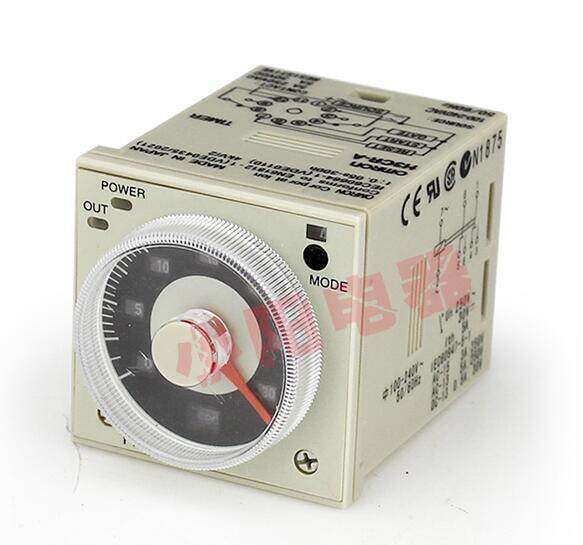 Rơle Hẹn Giờ Trễ Thời Gian H3CR-A AC110V-220V DC24V DPDT 11 Chân Có Ổ Cắm