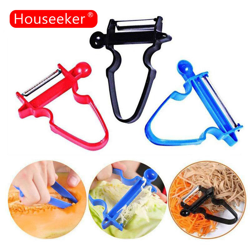 3 Pcs Stainless Steel Blade Fruit Slicer Shredder Peeler Cutter Fruit Vegetable Peel Zesters Kitchen accessories Peeler Set